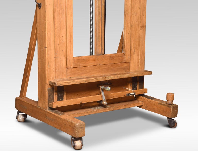 Large Studio Easel by Windsor and Newton For Sale at 1stDibs
