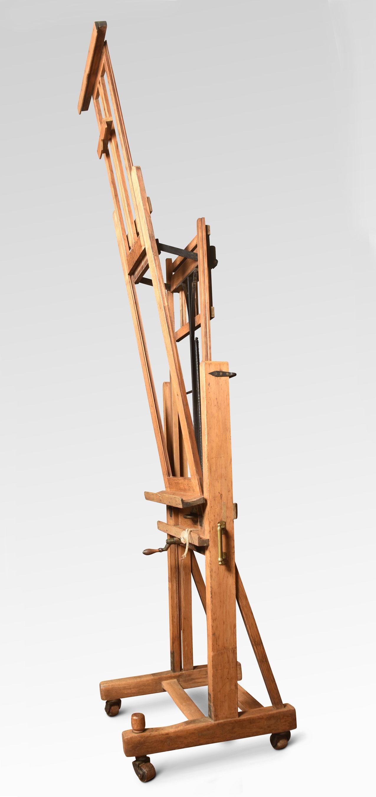 Large Studio Easel by Windsor and Newton For Sale 2