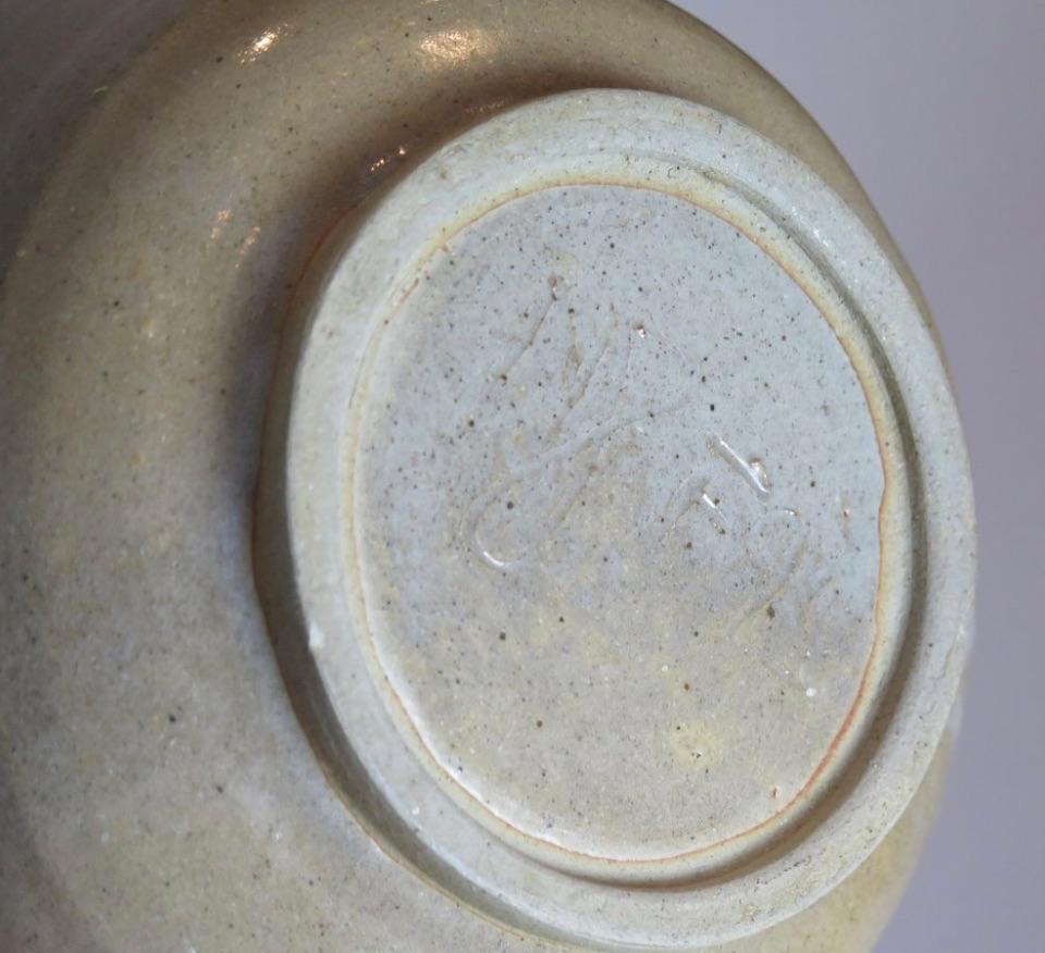 Fin du 20e siècle Grand bol de Studio Pottery en vente
