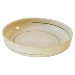 Large Studio Pottery Fruit bowl by Mobach 1980's