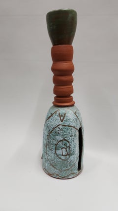 Large Studio Pottery sculpture Vase by Ronald Ehrlich.