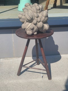 Large Studio Pottery Spore Sculpture by Lewis Trimble