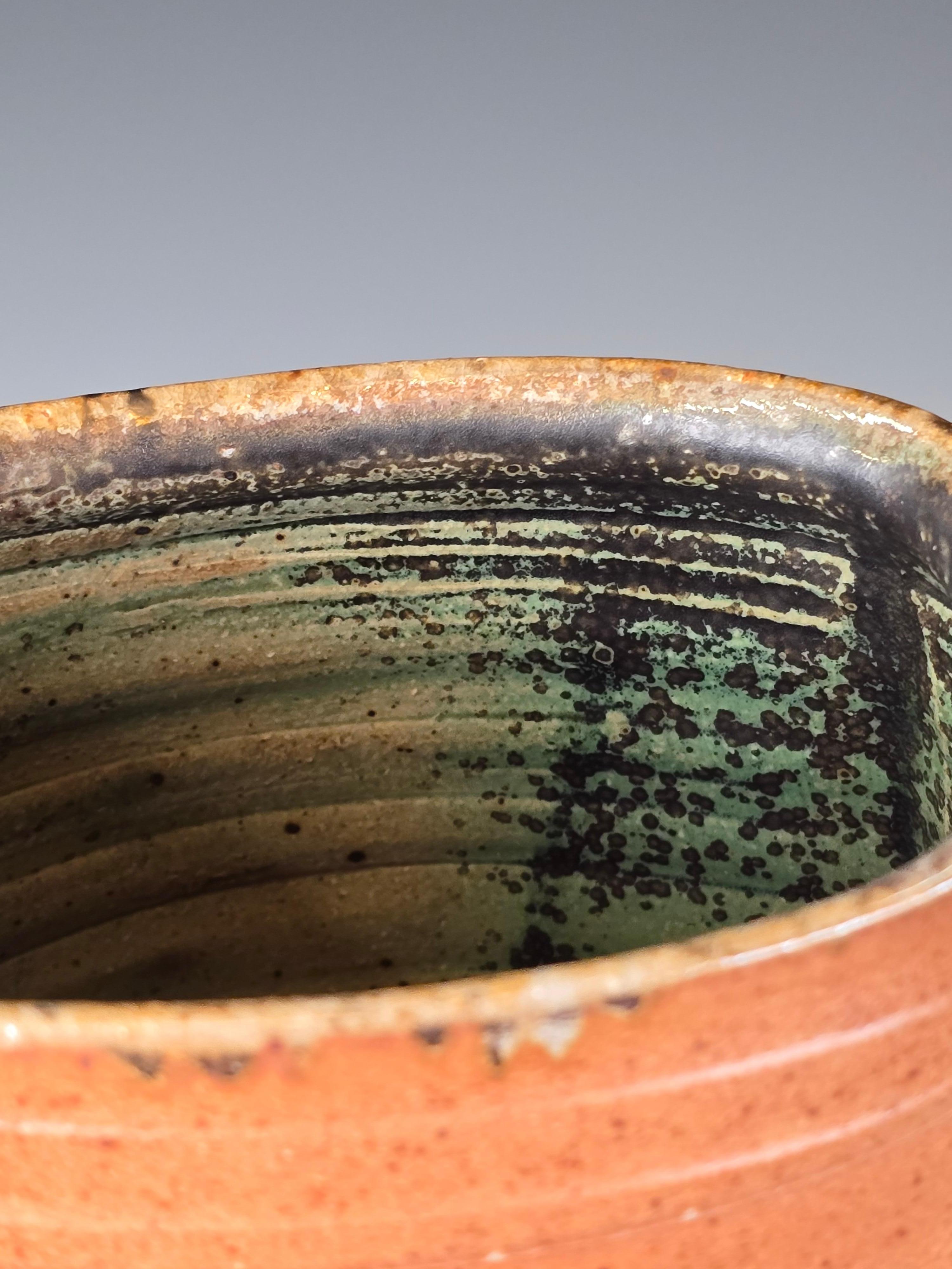 Fine XX secolo Vaso grande in Studio Pottery di Marlene Jack in vendita