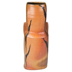 Large Studio Pottery Vase by Marlene Jack