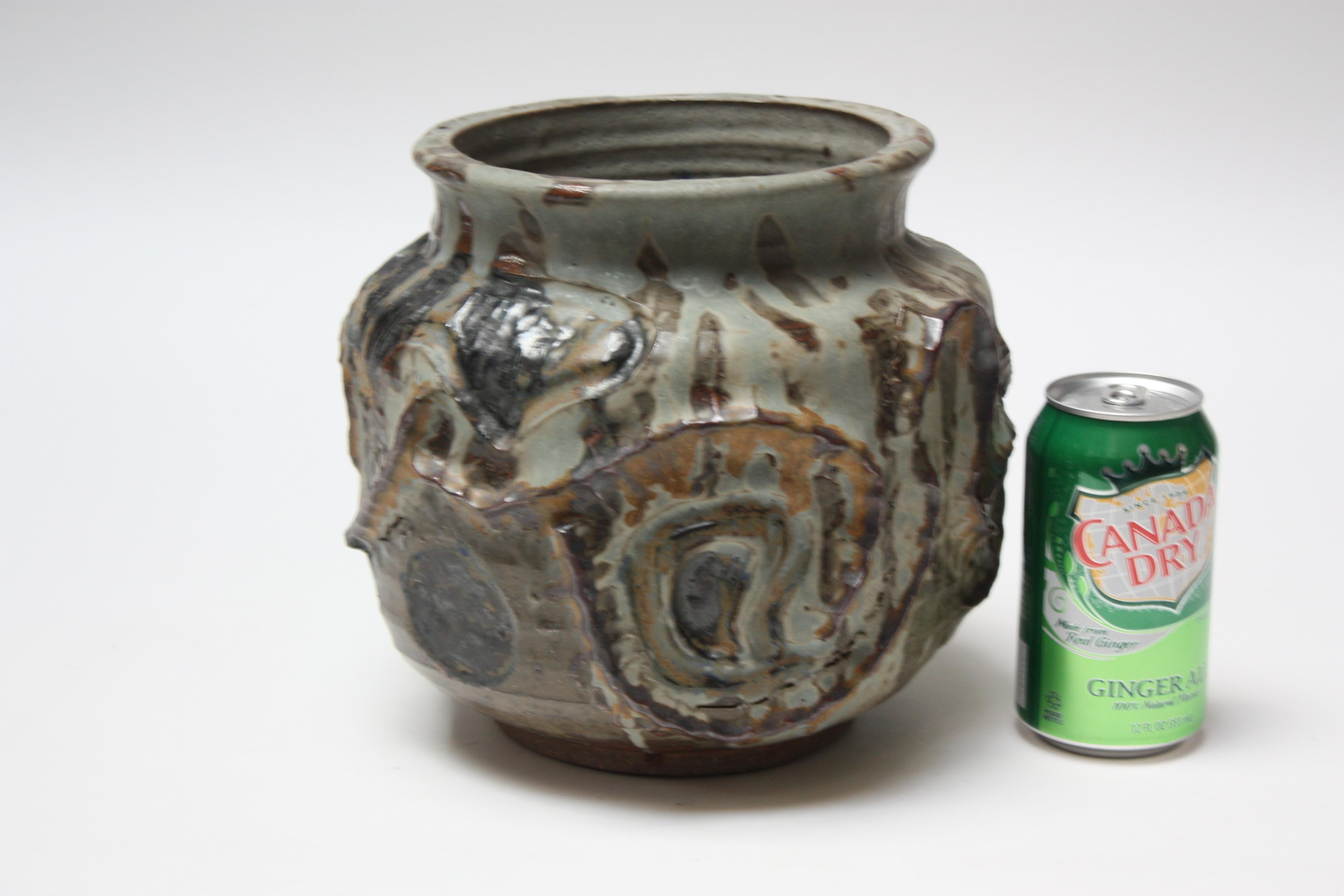Grande jardinière Studio Stoneware de David Lane Excellent état - En vente à Brooklyn, NY