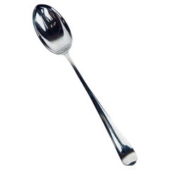 Large Stuffing Spoon by Gerity in Silver Plate-13"