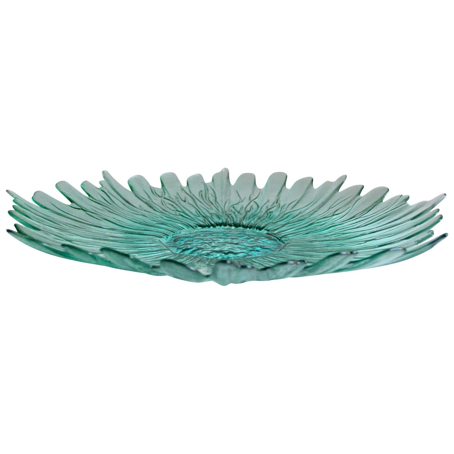 Hand-Crafted Large Sunflower Dish by Tapio Wirkkala