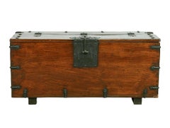 Large Superb Antique Korean Ton-Kwe Chest with Iron Hardware