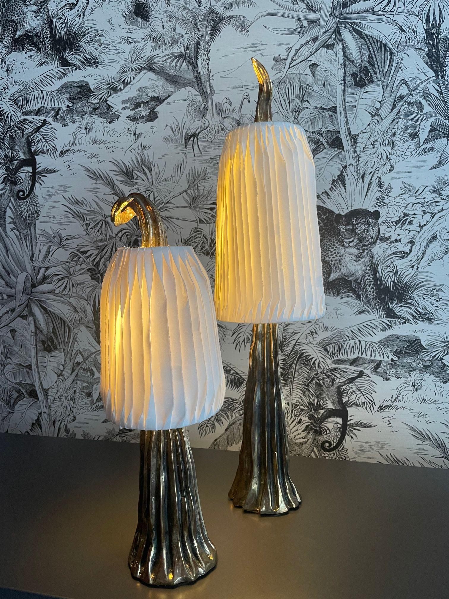 Modern Large Surculus Table Lamp by Studio Palatin For Sale