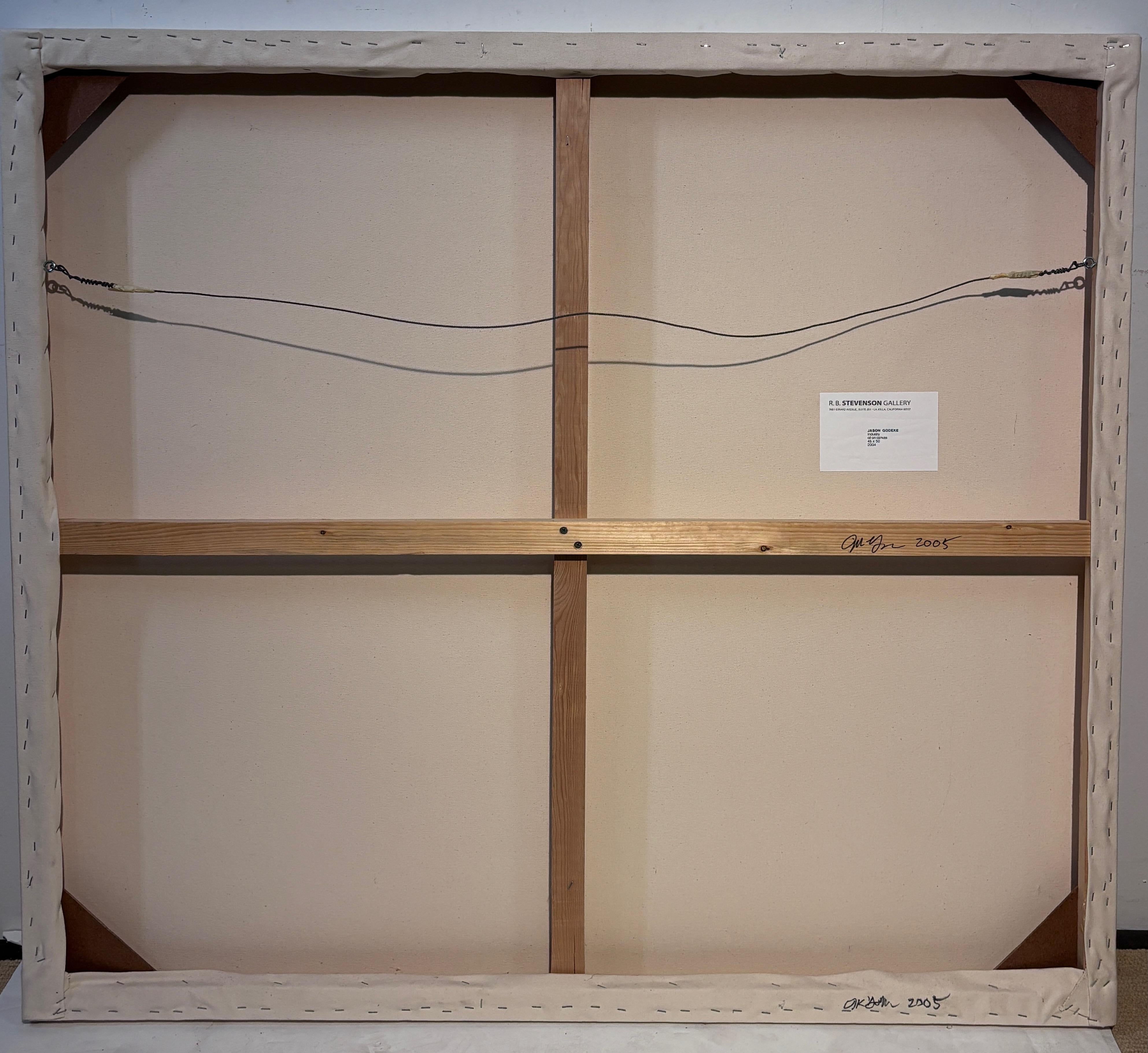 Large Surrealist Painting by California Artist Jason Godeke 2005 im Zustand „Gut“ im Angebot in San Francisco, CA