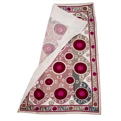 Large Suzani from Samarkand Uzbekistan, 1960s