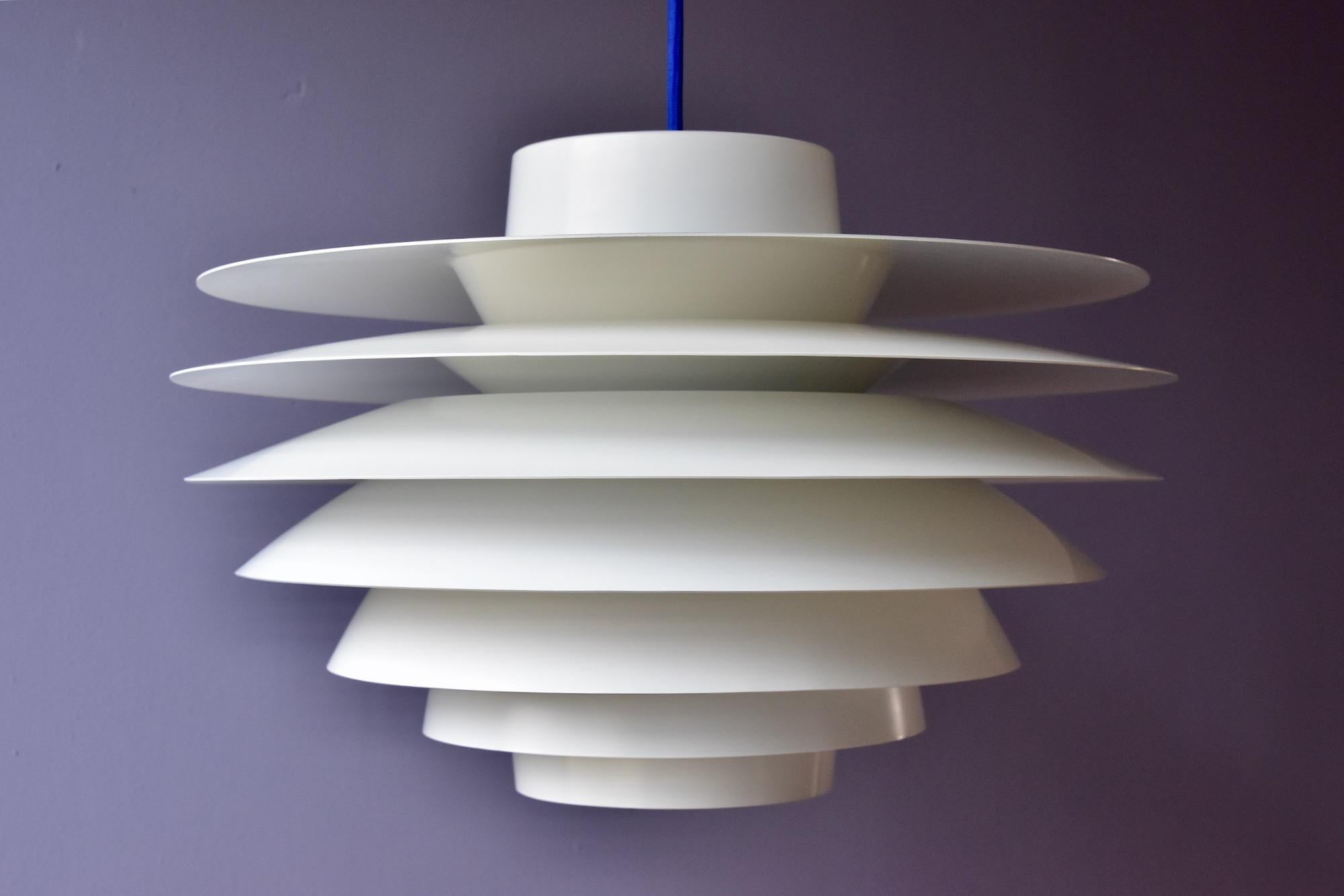 Large Sven Middelboe Verona Pendant by Nordisk Solar, Denmark 5