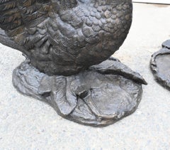 Large Swan Statue - Royal Bird Garden Casting