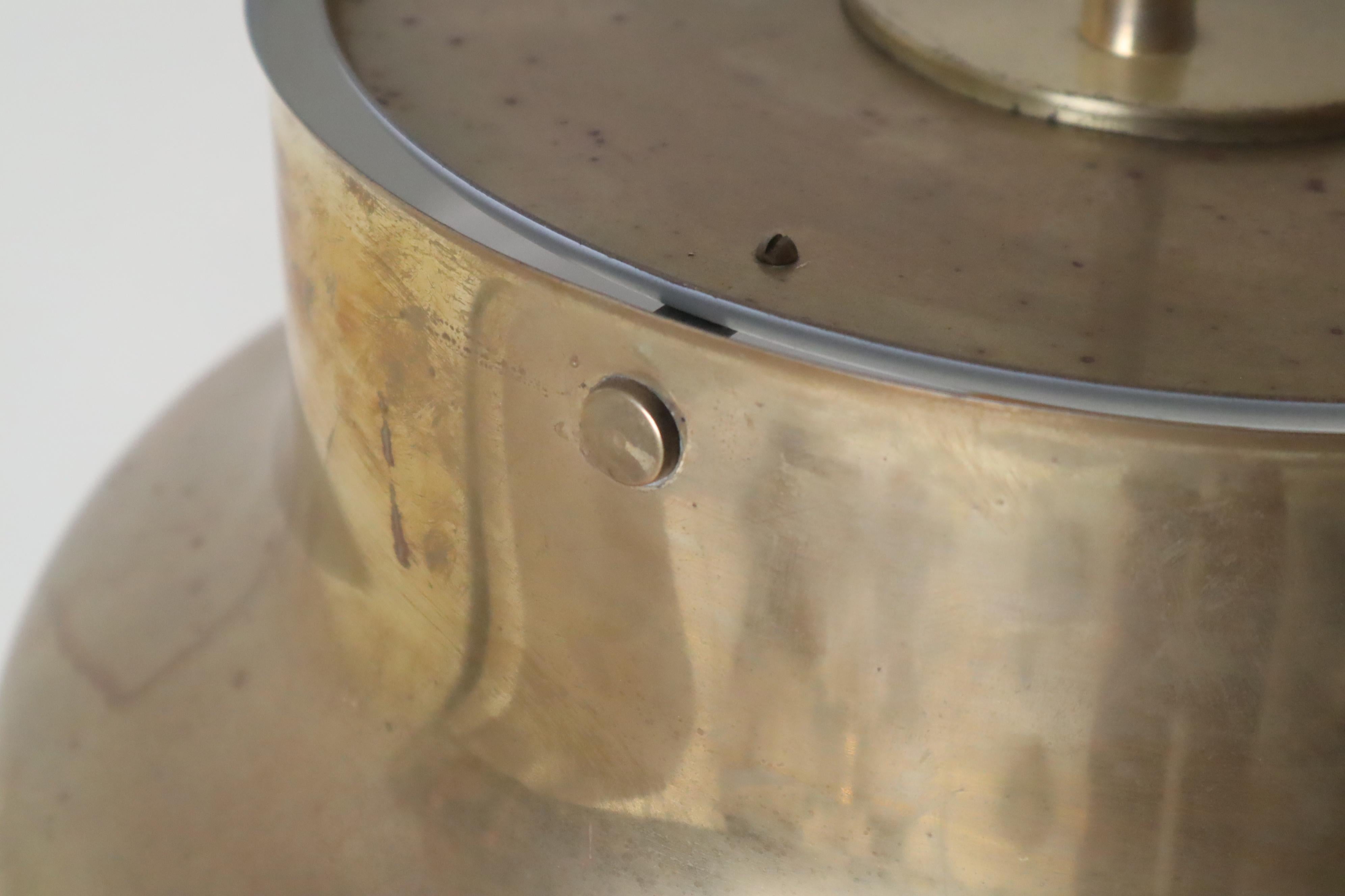 Laiton Grand pendentif suédois Bumling en laiton par Anders Pherson pour Atelje Lyktan en vente