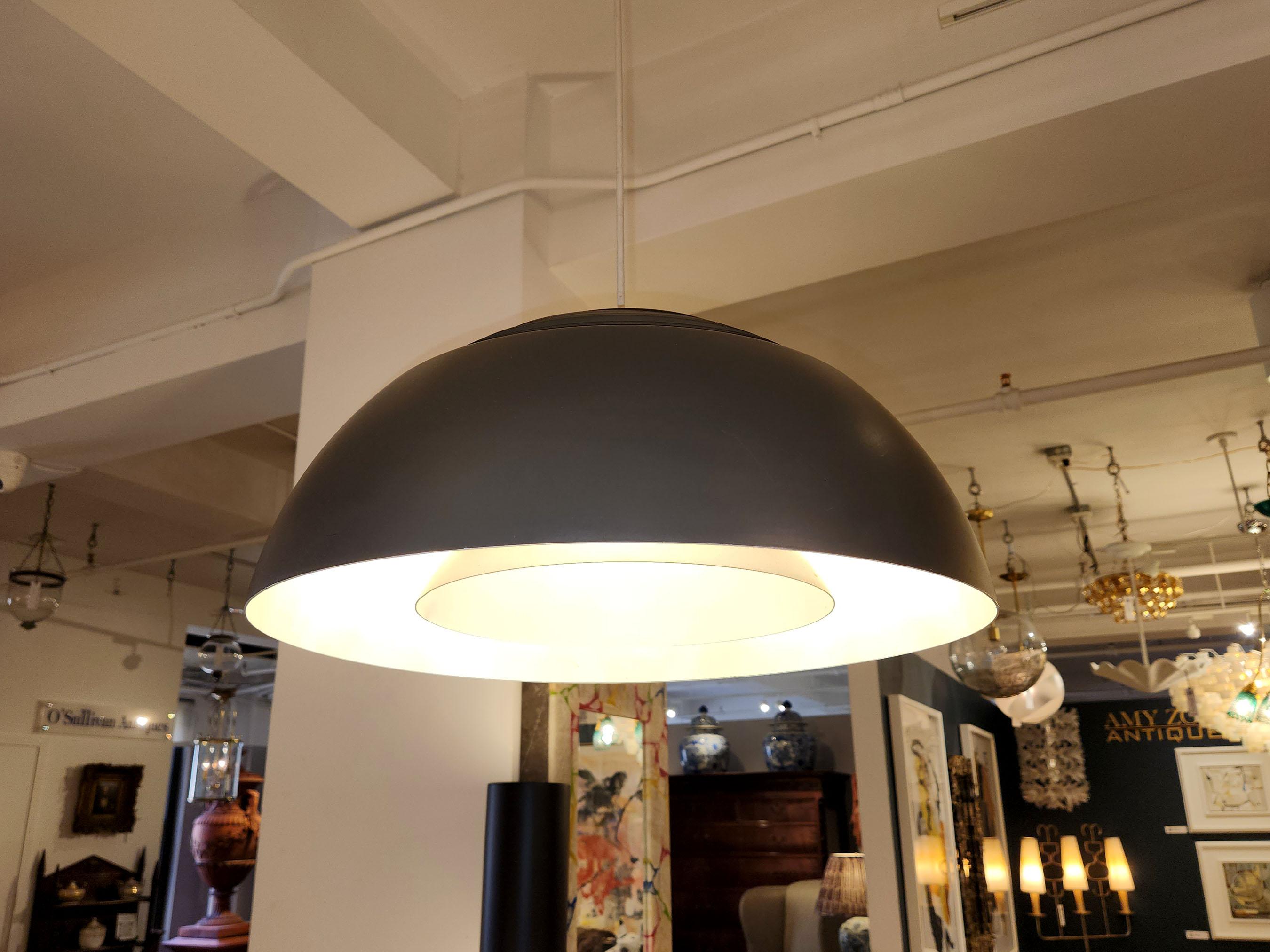 Mid-20th Century Large Swedish Ceiling Lamp For Sale