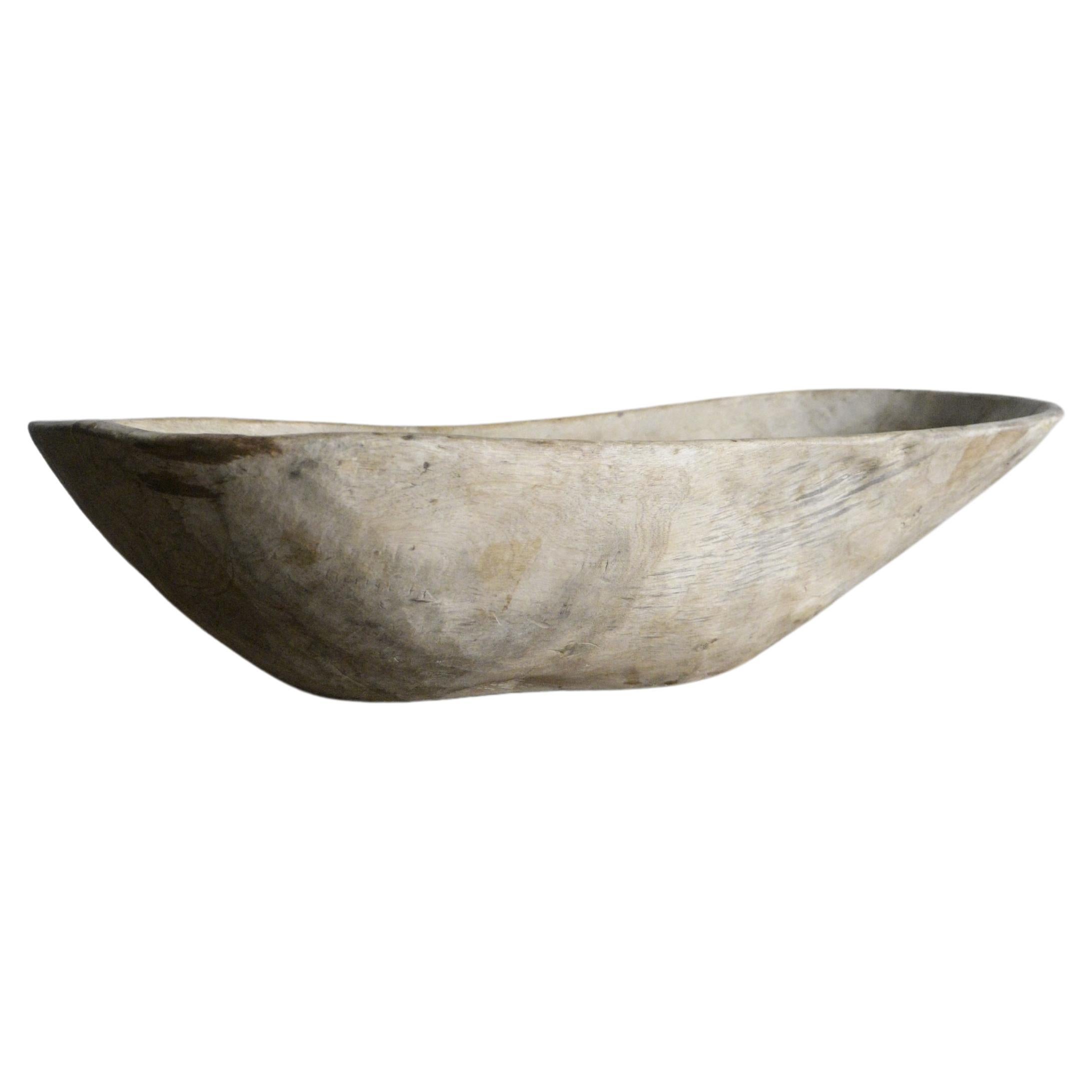 Large Swedish Dairy Bowl dated 1848