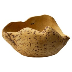 Large Swedish Decorative Burl Wood Bowl