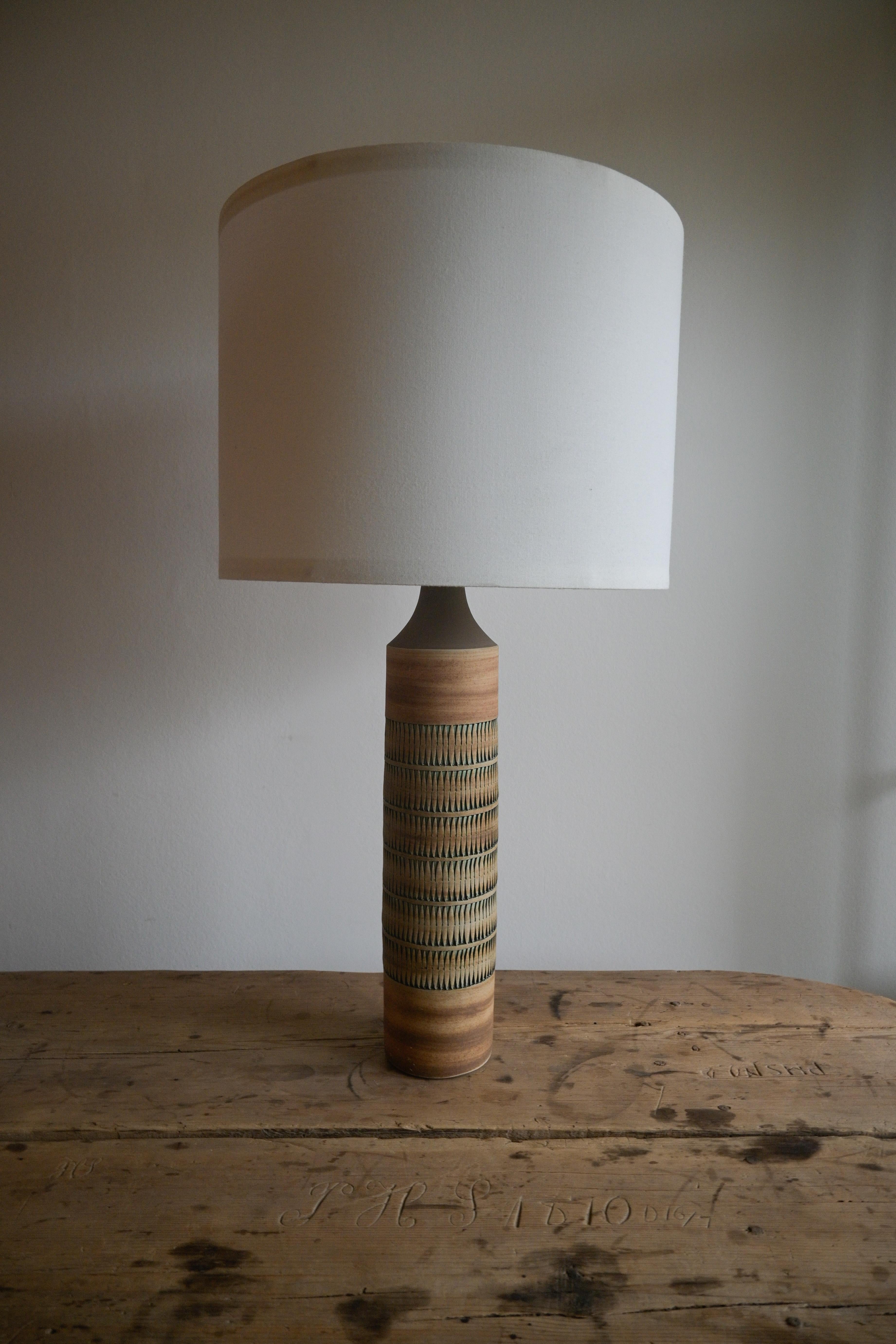 Hand-Crafted Large Swedish Floor Lamp by Tomas Anagrius, circa 1965-70, for Alingsås Keramik For Sale