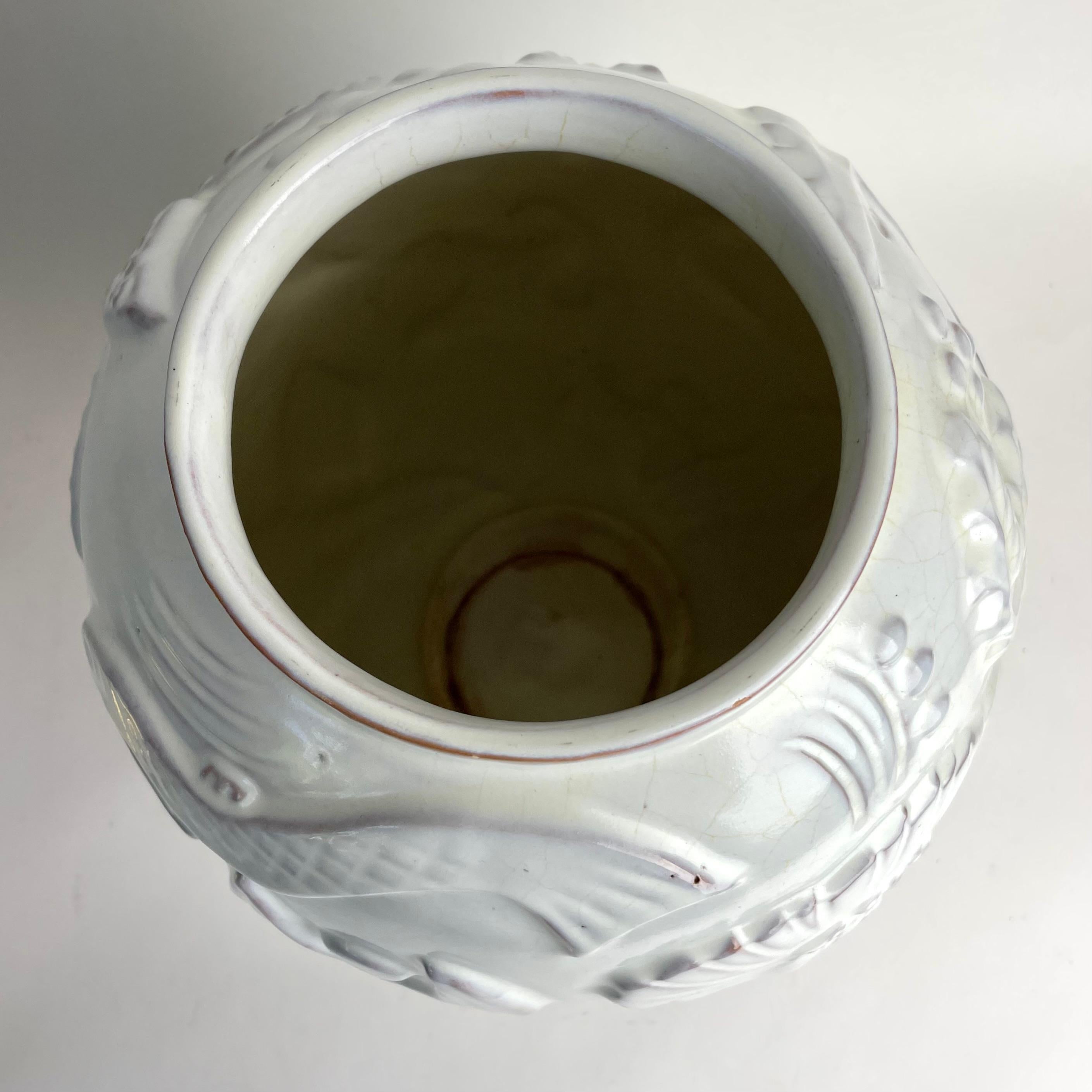 Grande vaso da terra svedese, Anna-Lisa Thomson, Upsala Ekeby 1940s Svezia in vendita 3