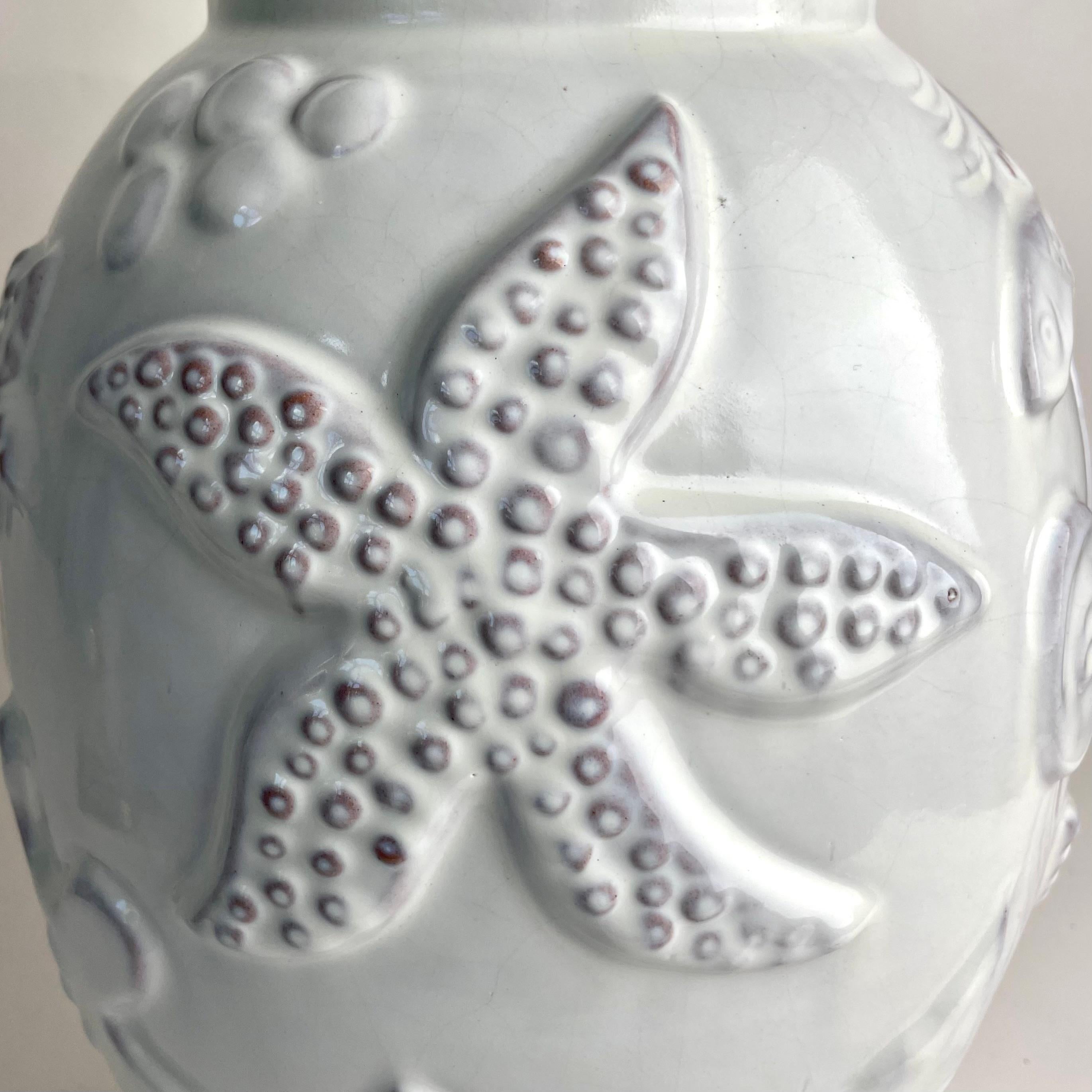Ceramica Grande vaso da terra svedese, Anna-Lisa Thomson, Upsala Ekeby 1940s Svezia in vendita