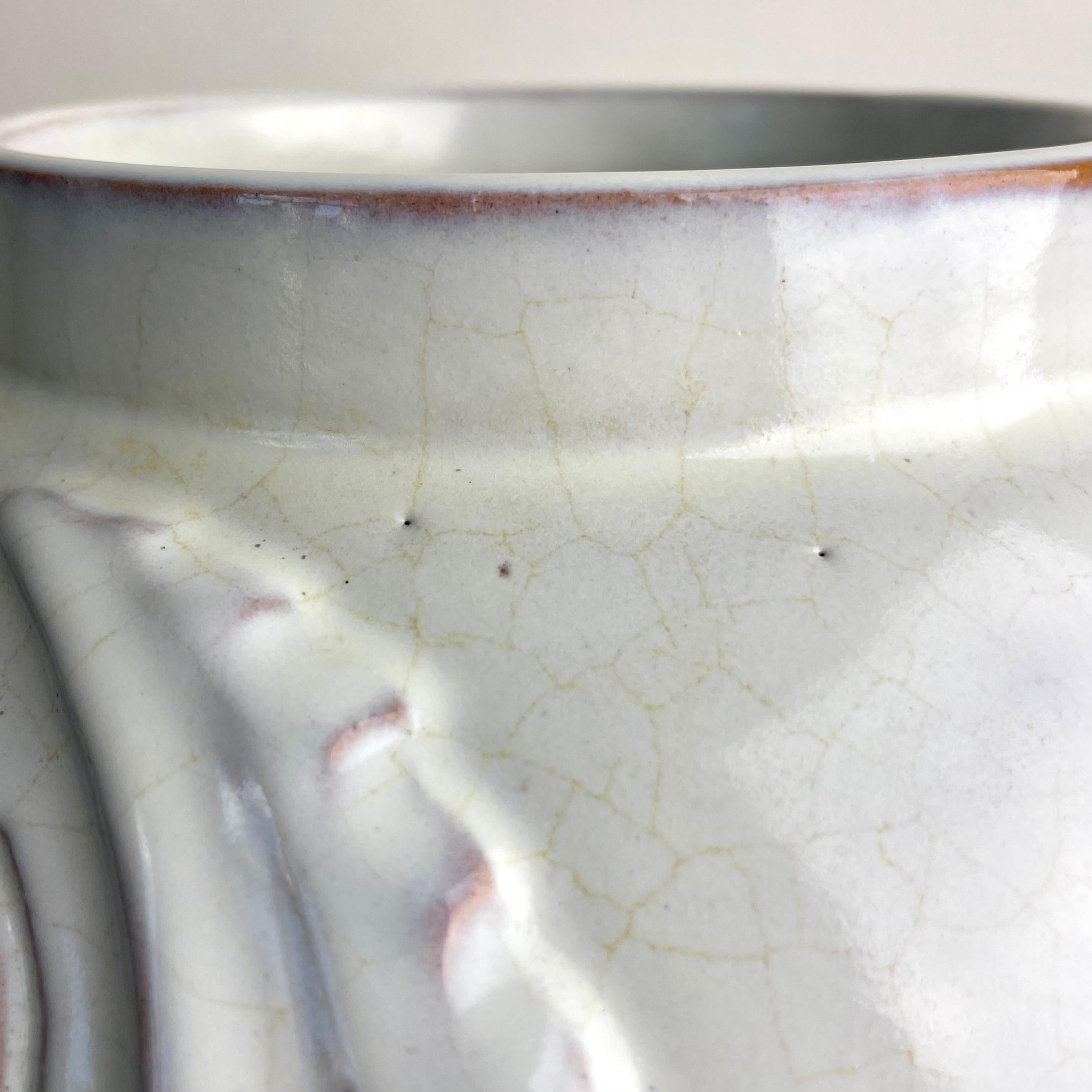 Grande vaso da terra svedese, Anna-Lisa Thomson, Upsala Ekeby 1940s Svezia in vendita 1
