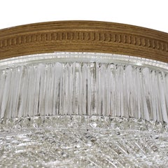 Large Swedish Flush Mounted Light