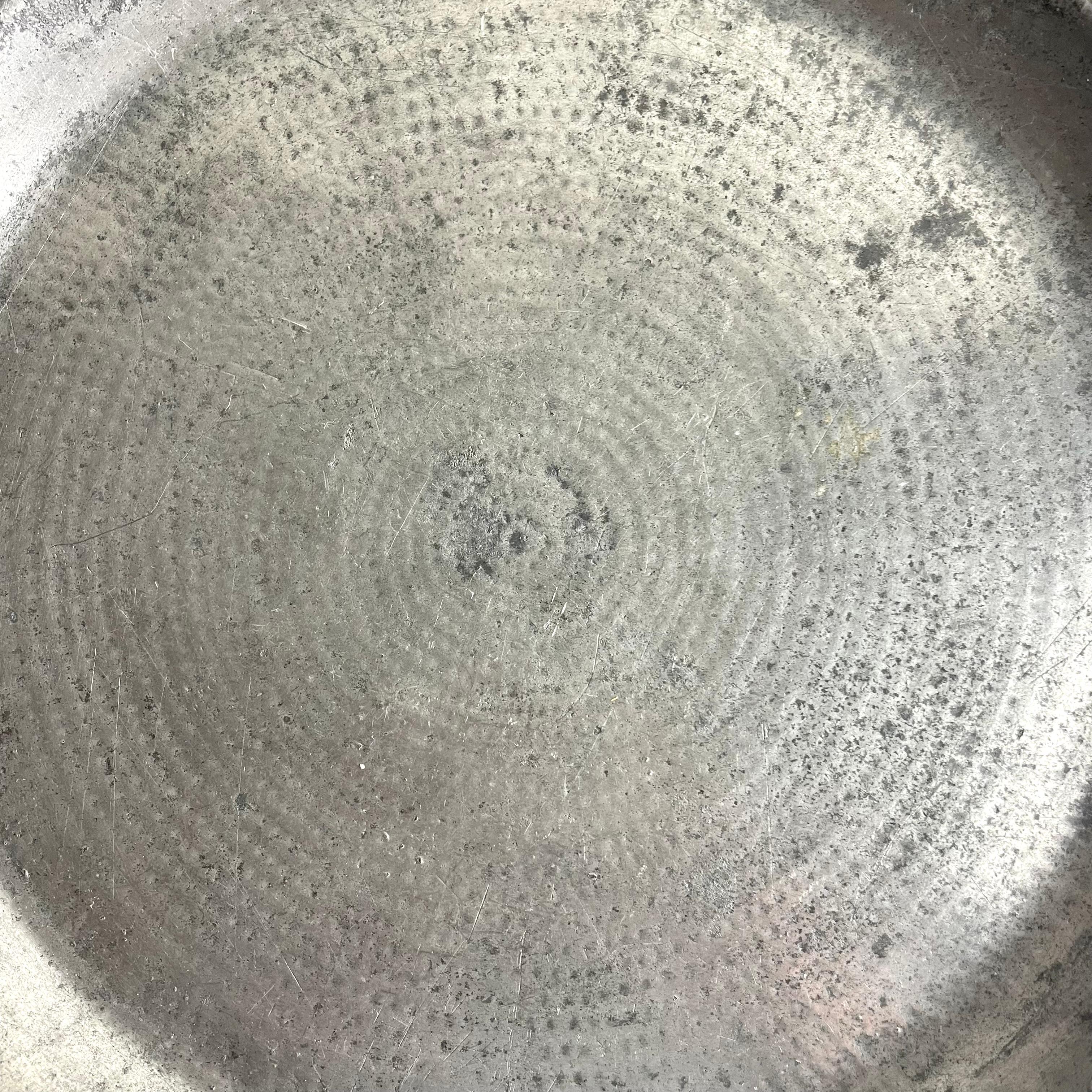 Étain Grand plat suédois en étain de style gustavien par Mattias Rundqvist, Karlskrona, 1807 en vente