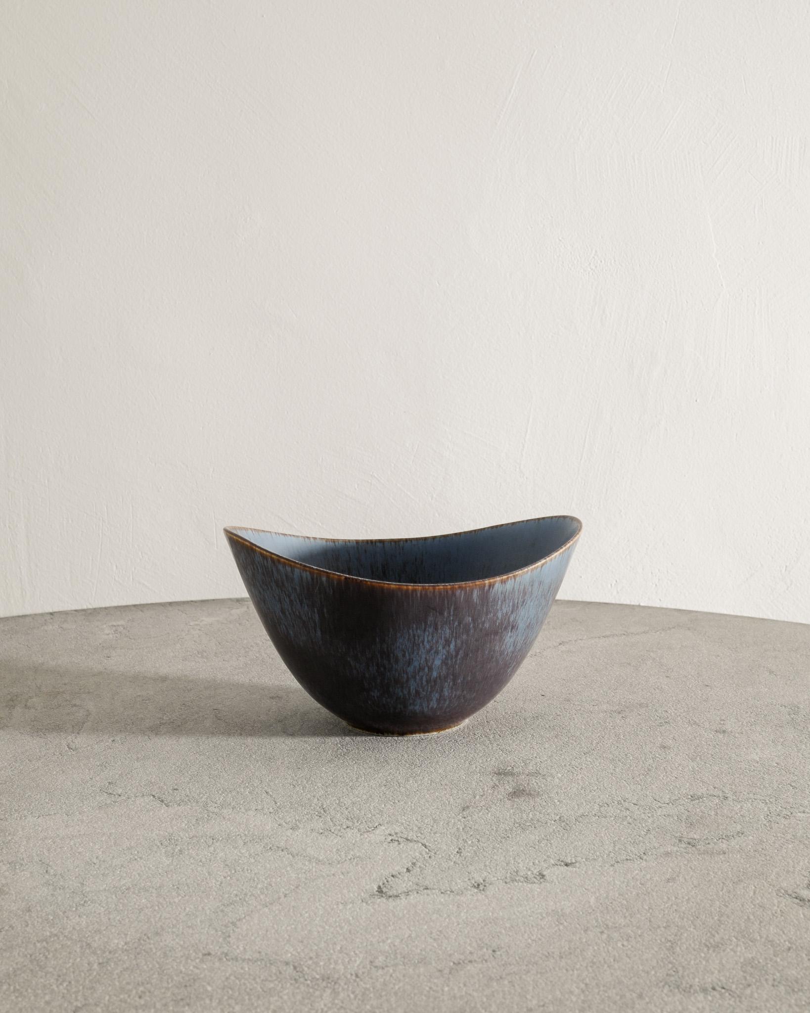 Rare large Swedish mid century ceramic / stoneware 