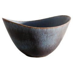Large Swedish Mid Century Ceramic Bowl by Gunnar Nylund for Rörstrand, 1950s