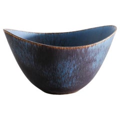 Large Swedish Mid Century Ceramic Bowl by Gunnar Nylund for Rörstrand, 1950s
