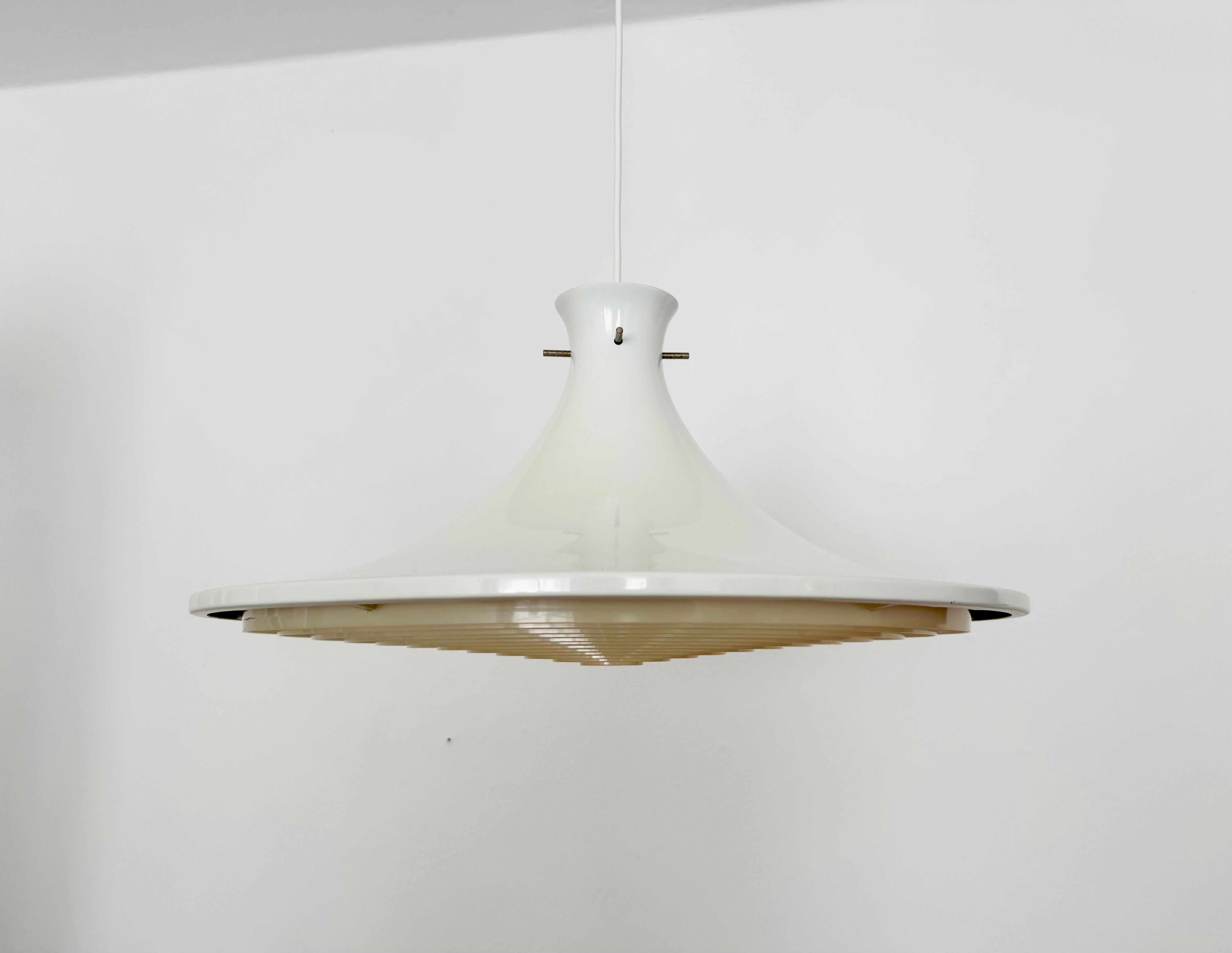 Scandinavian Modern Large Swedish Pendant Lamp by Hans Agne Jakobsson for IKEA For Sale