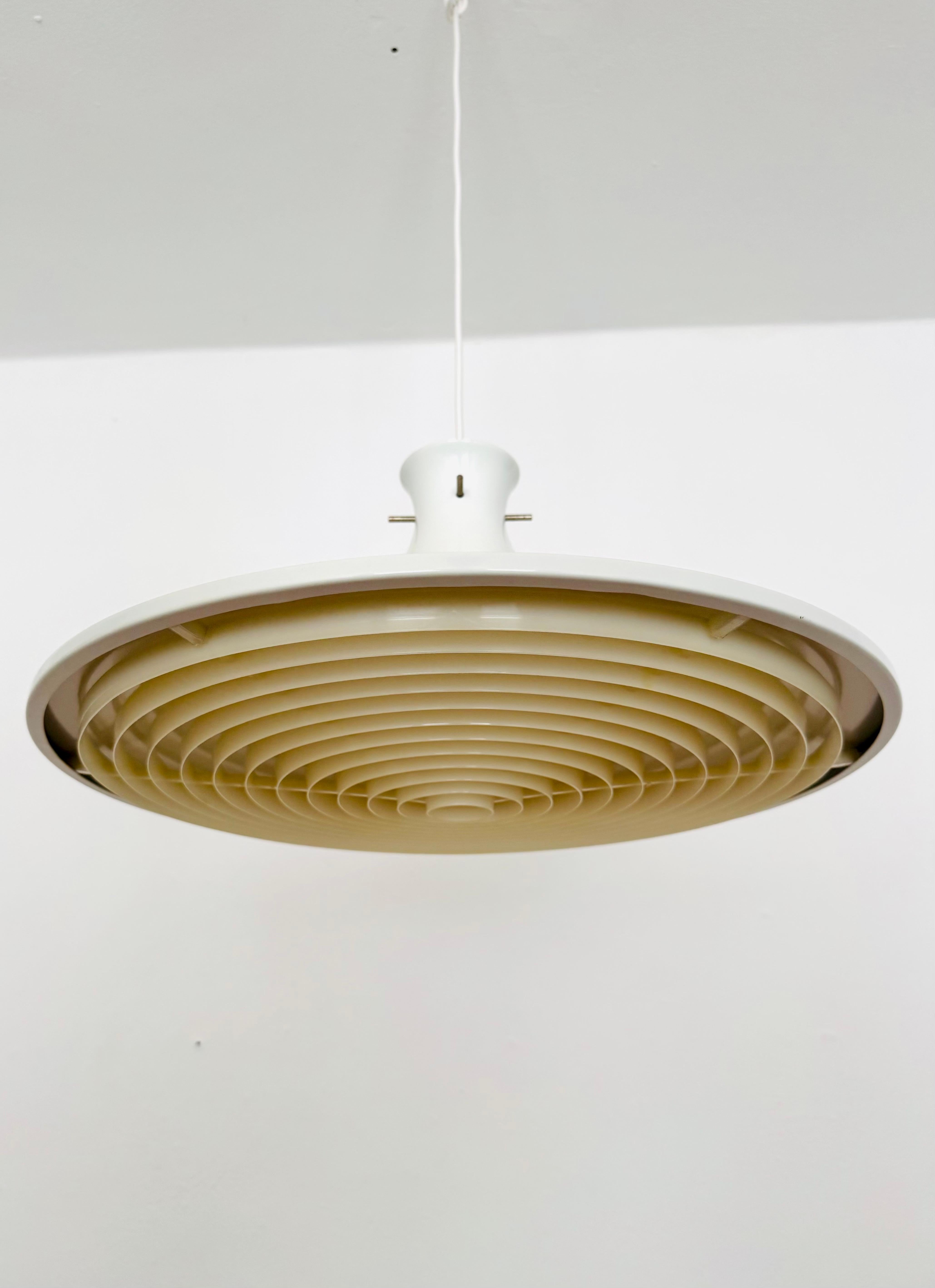 Metal Large Swedish Pendant Lamp by Hans Agne Jakobsson for IKEA For Sale
