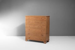 Large Swedish Pine Chest of Drawers