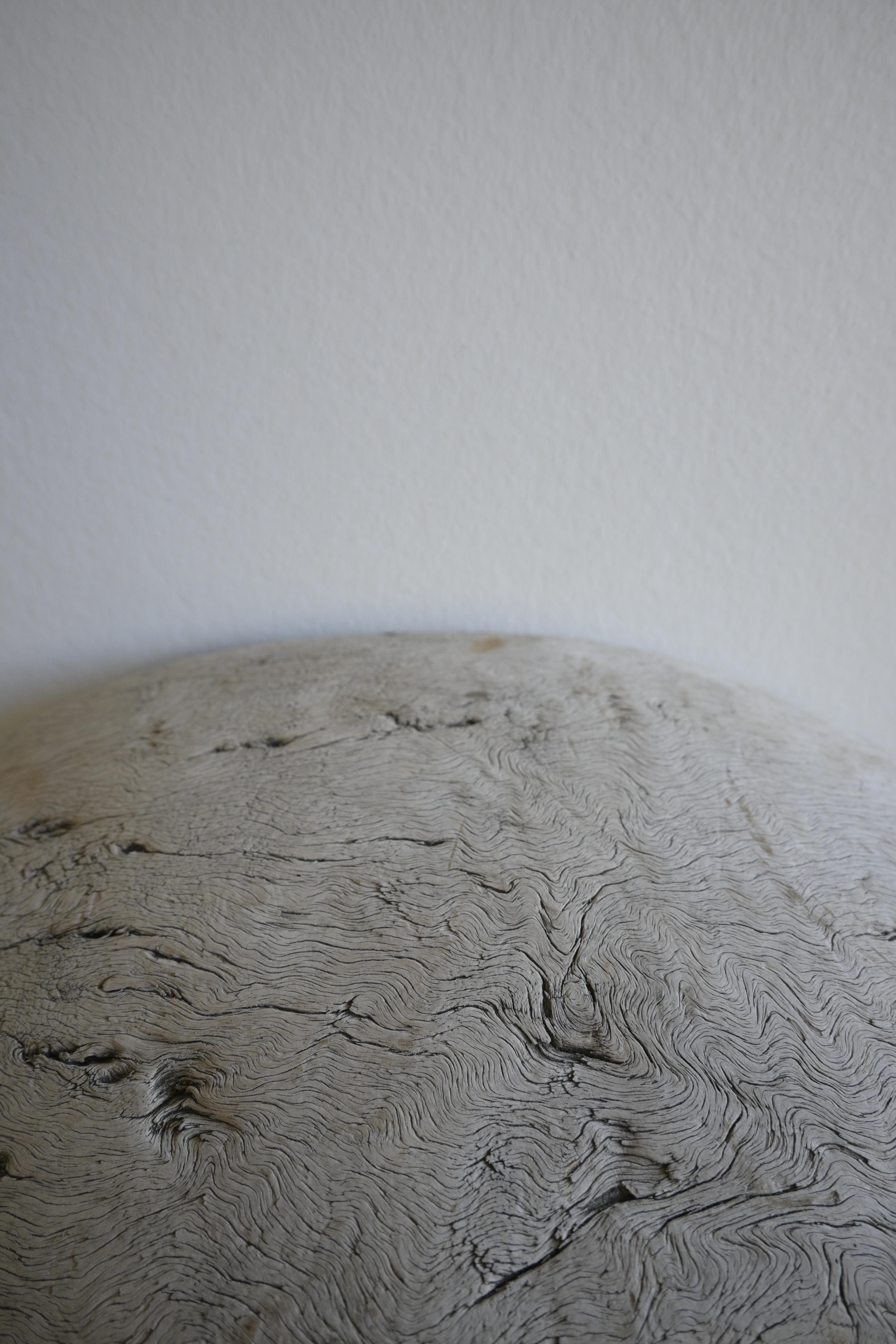 Carved Large Swedish Root Bowl ca 1730 For Sale