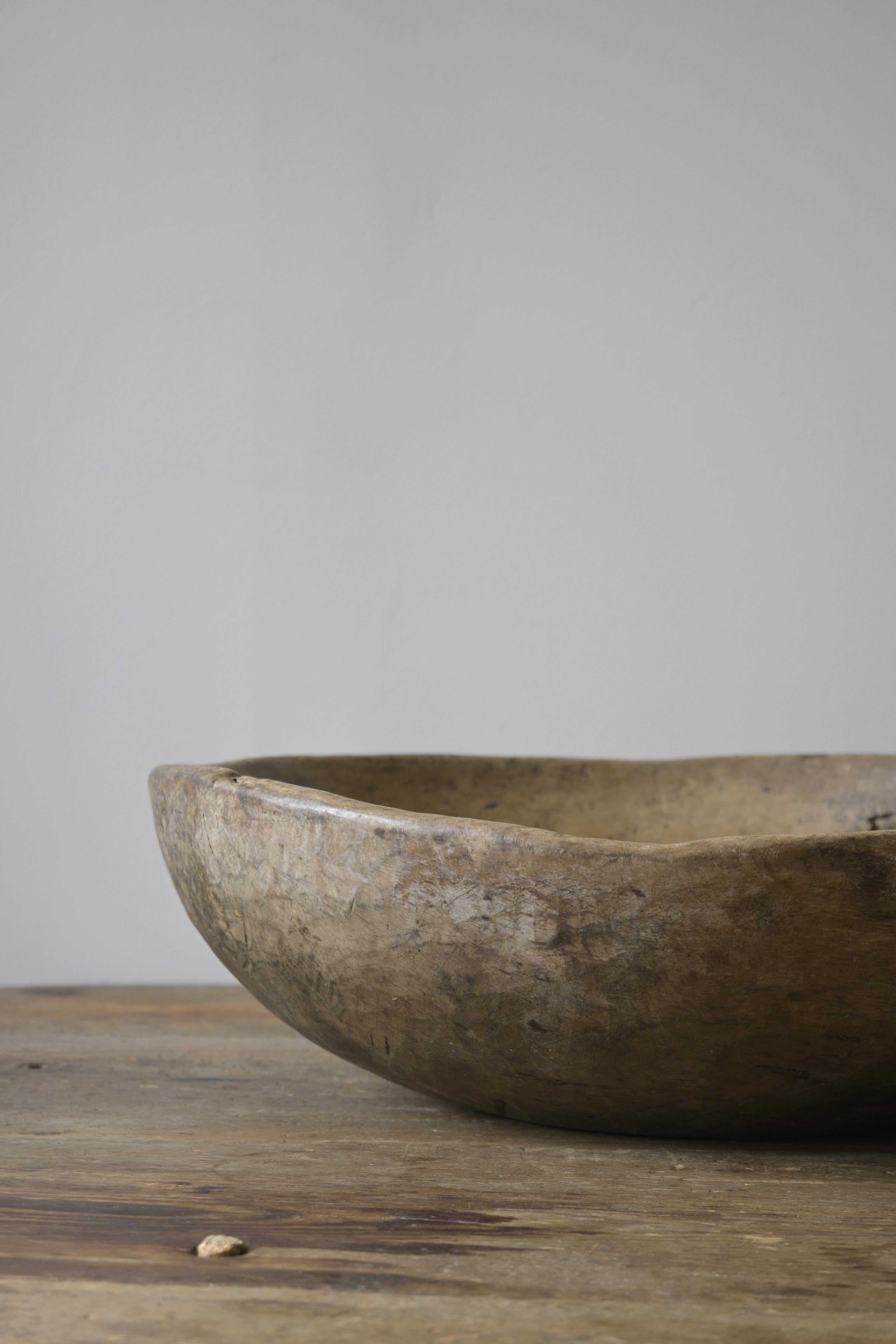 Scandinavian Modern Large Swedish Root Bowl ca 1850 For Sale
