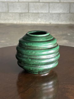 Gran jarrón sueco de gres de Upsala Ekeby