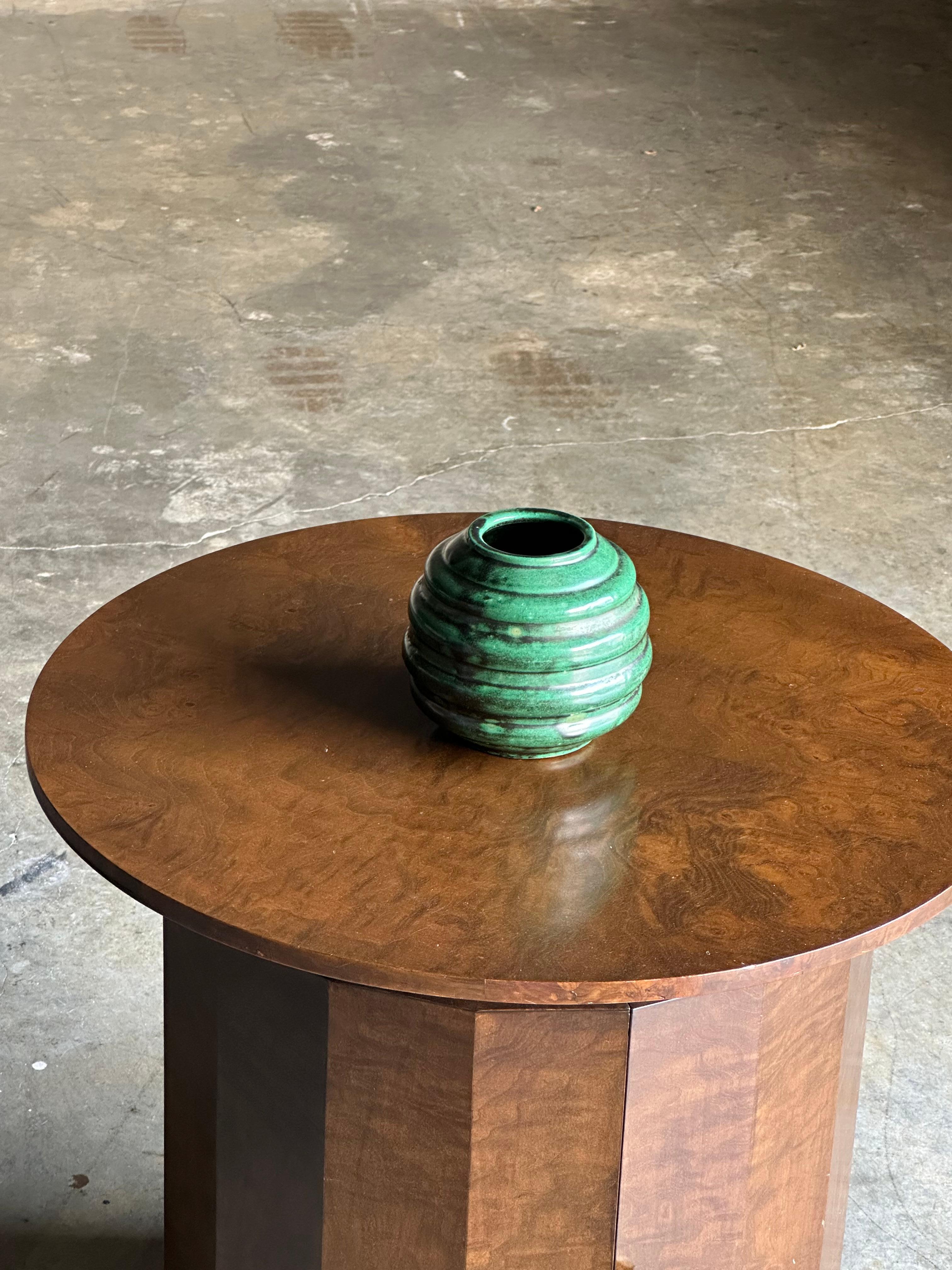 Svedese Vaso grande in gres svedese di Upsala Ekeby in vendita
