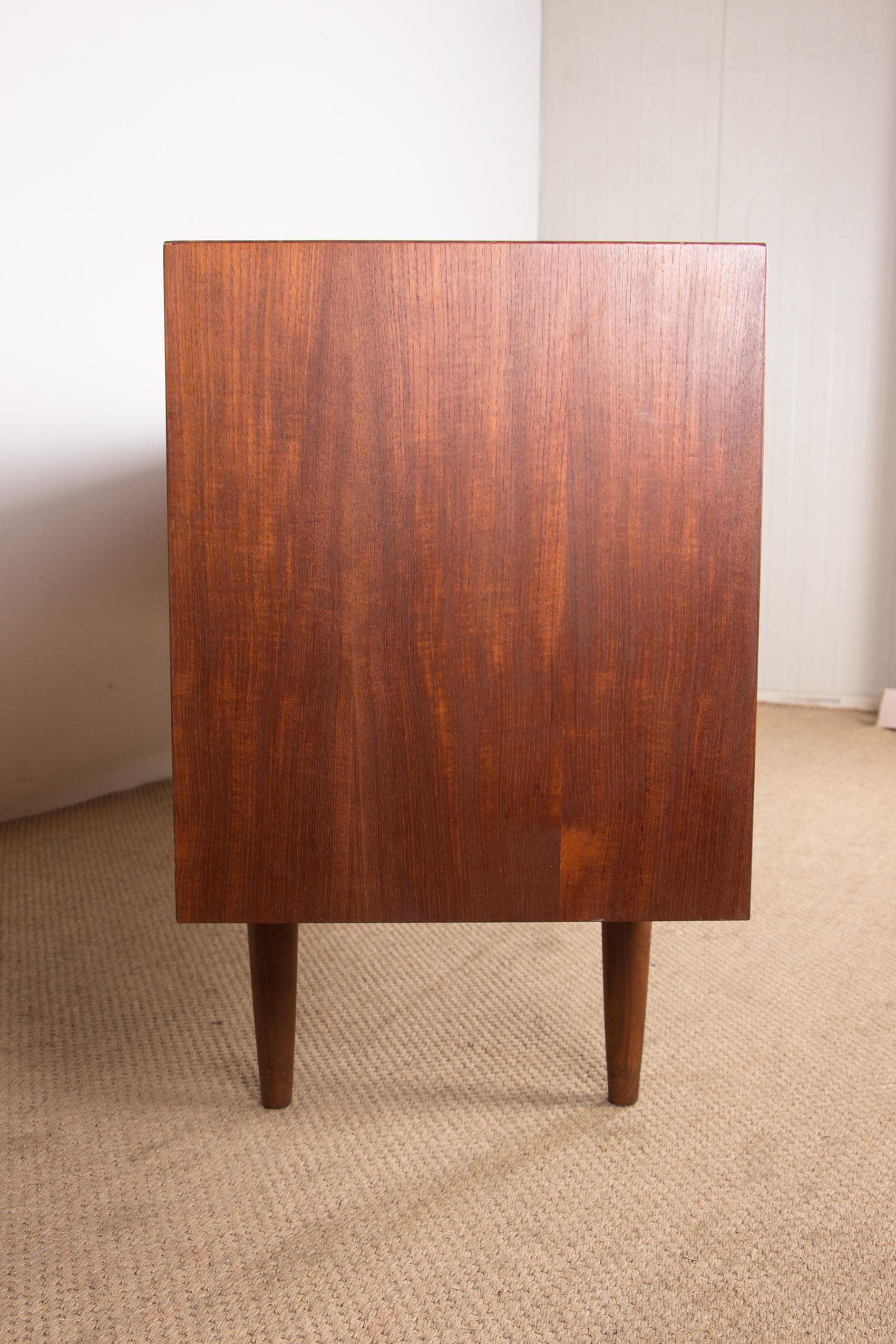 Large Swedish Teak Sideboard by Nils Jonsson for Hugo Troeds 1960 For Sale 14