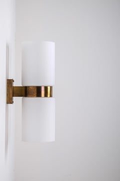 Large Swedish Wall Lamp, circa 1950s