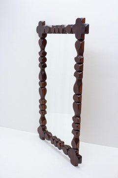 Large Swedish Wall Mirror by Glas Mäster, Markaryd