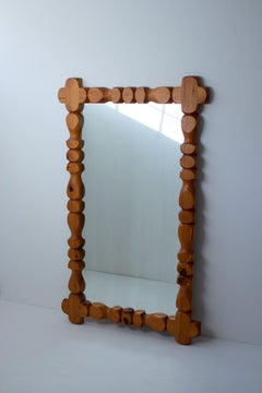 Large Swedish Wall Mirror by Glas Mäster, Markaryd