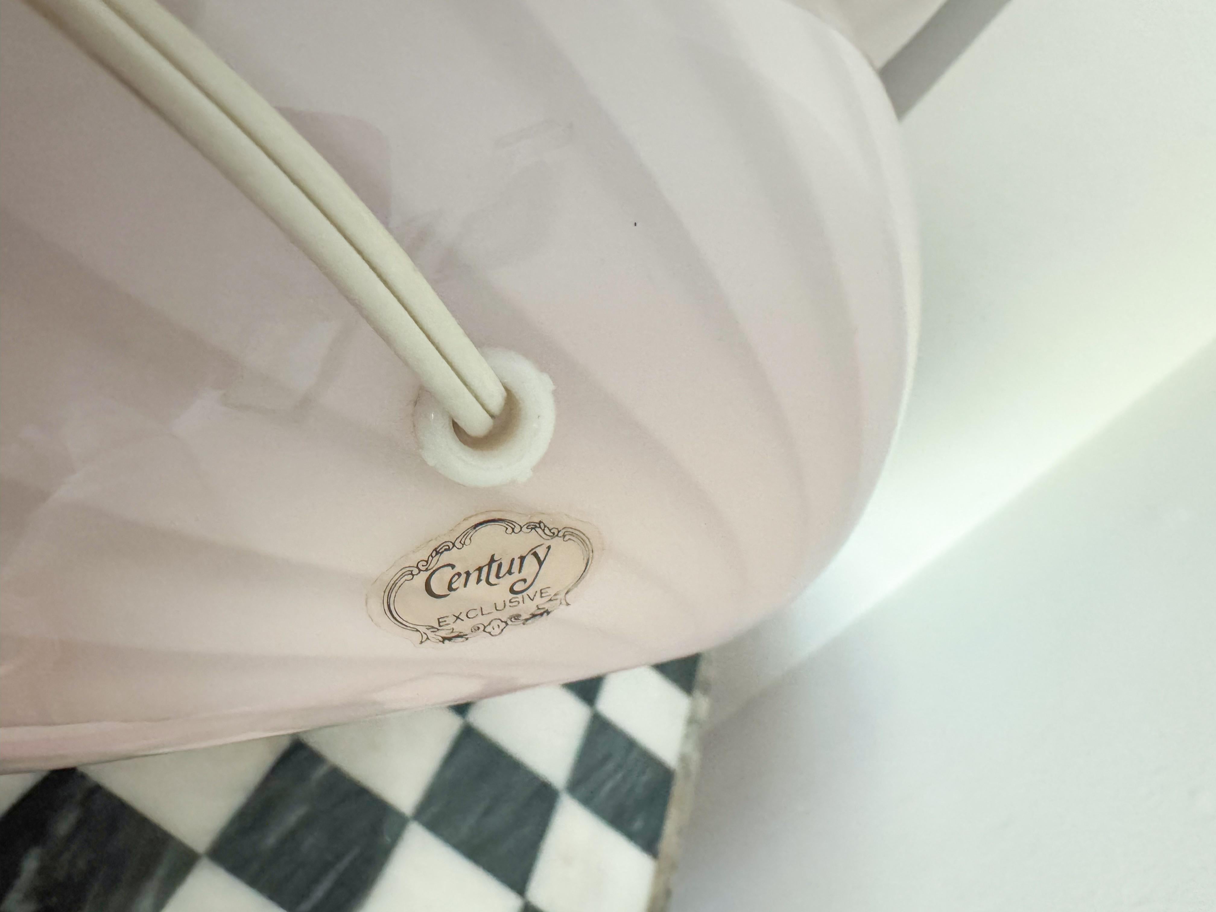 Lámpara grande de cristal soplado a mano de Murano Fungi rosa, años 70 Italia en venta 2