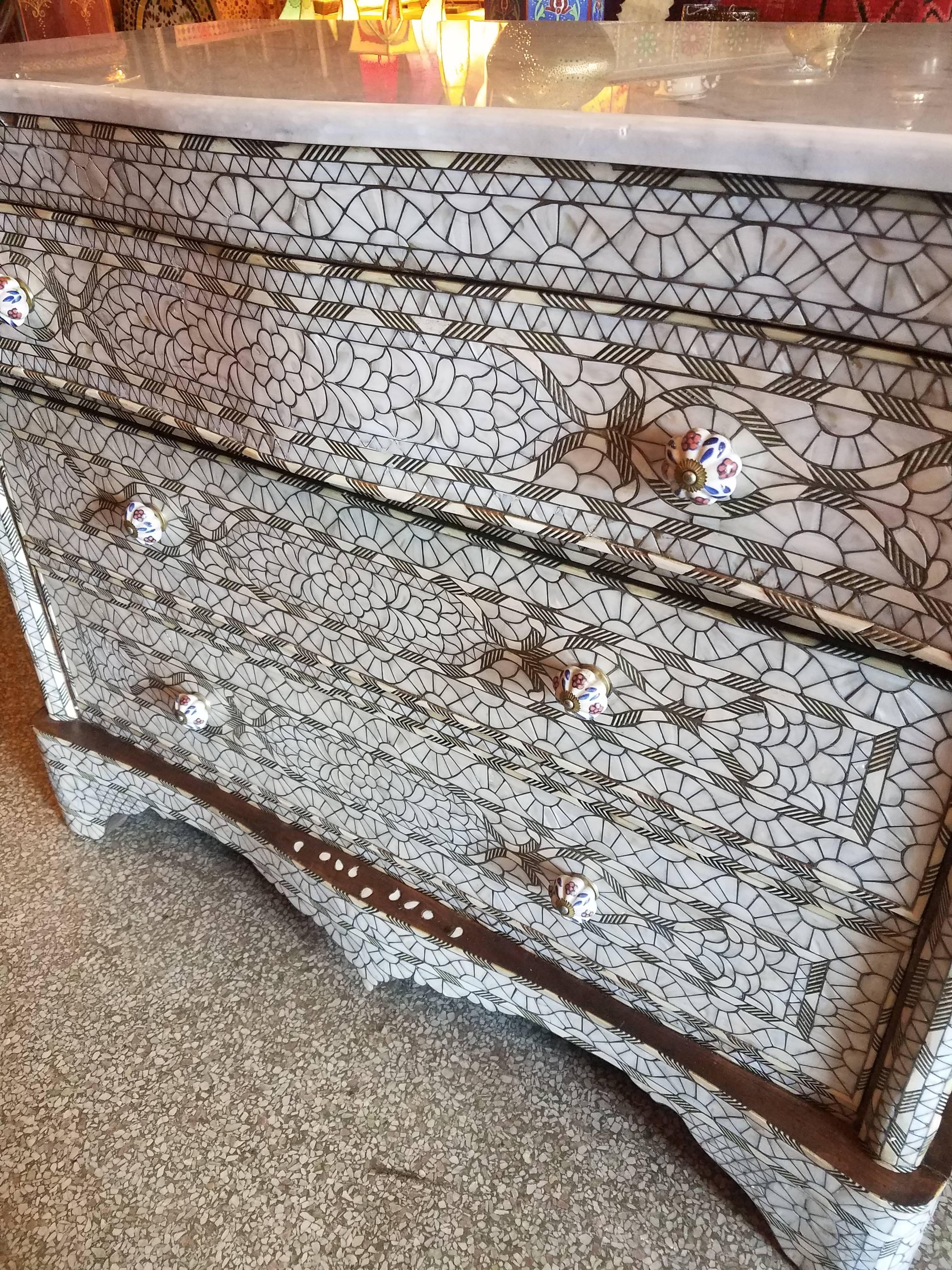 syrian chest of drawers