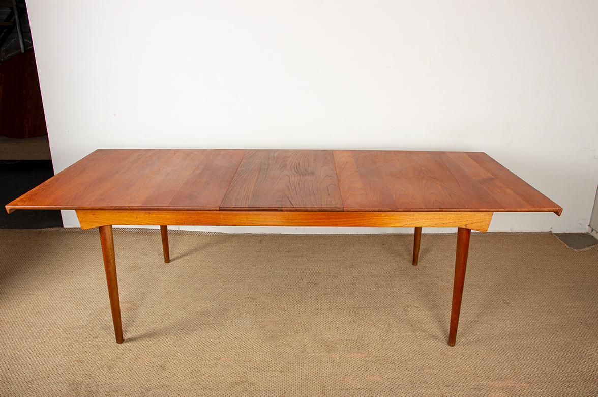 Tavolo grande, 290 cm, in teak SOLID di Peter Hvidt e Orla Molggard-Nielsen 1955 in vendita 7