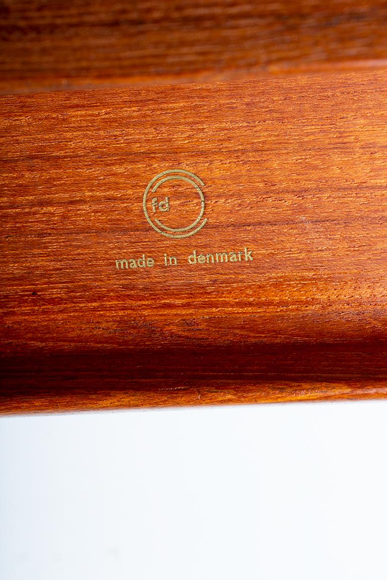 Tavolo grande, 290 cm, in teak SOLID di Peter Hvidt e Orla Molggard-Nielsen 1955 in vendita 12