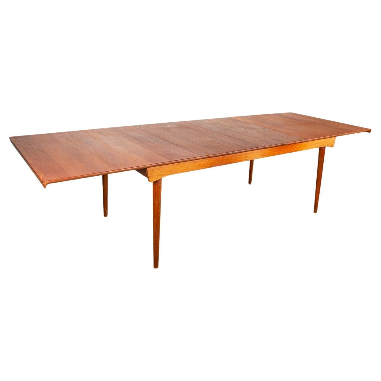 Tavolo grande, 290 cm, in teak SOLID di Peter Hvidt e Orla Molggard-Nielsen 1955 in vendita