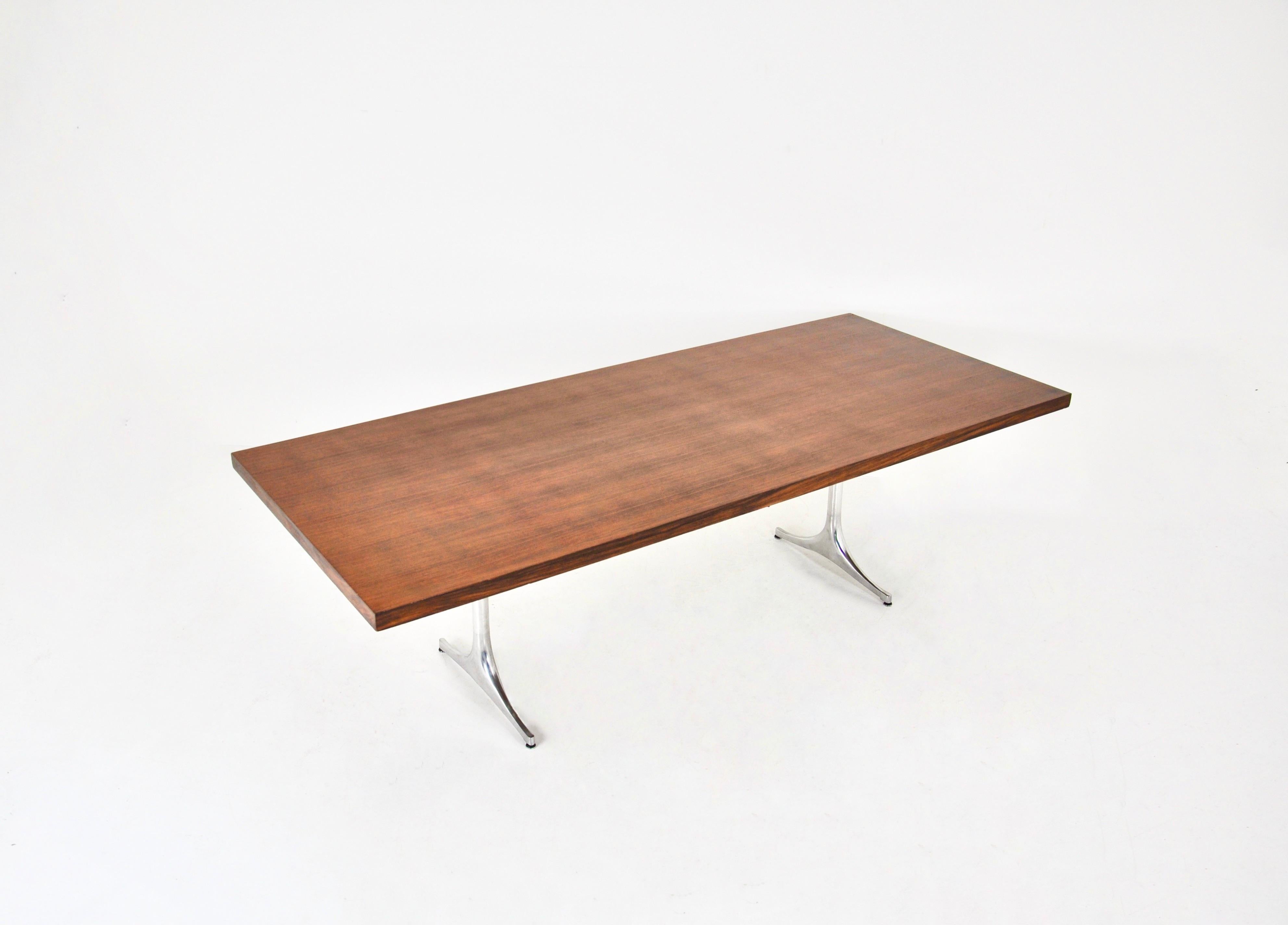 Mid-Century Modern Large Table by Georges Nelson for Herman Miller, 1950s