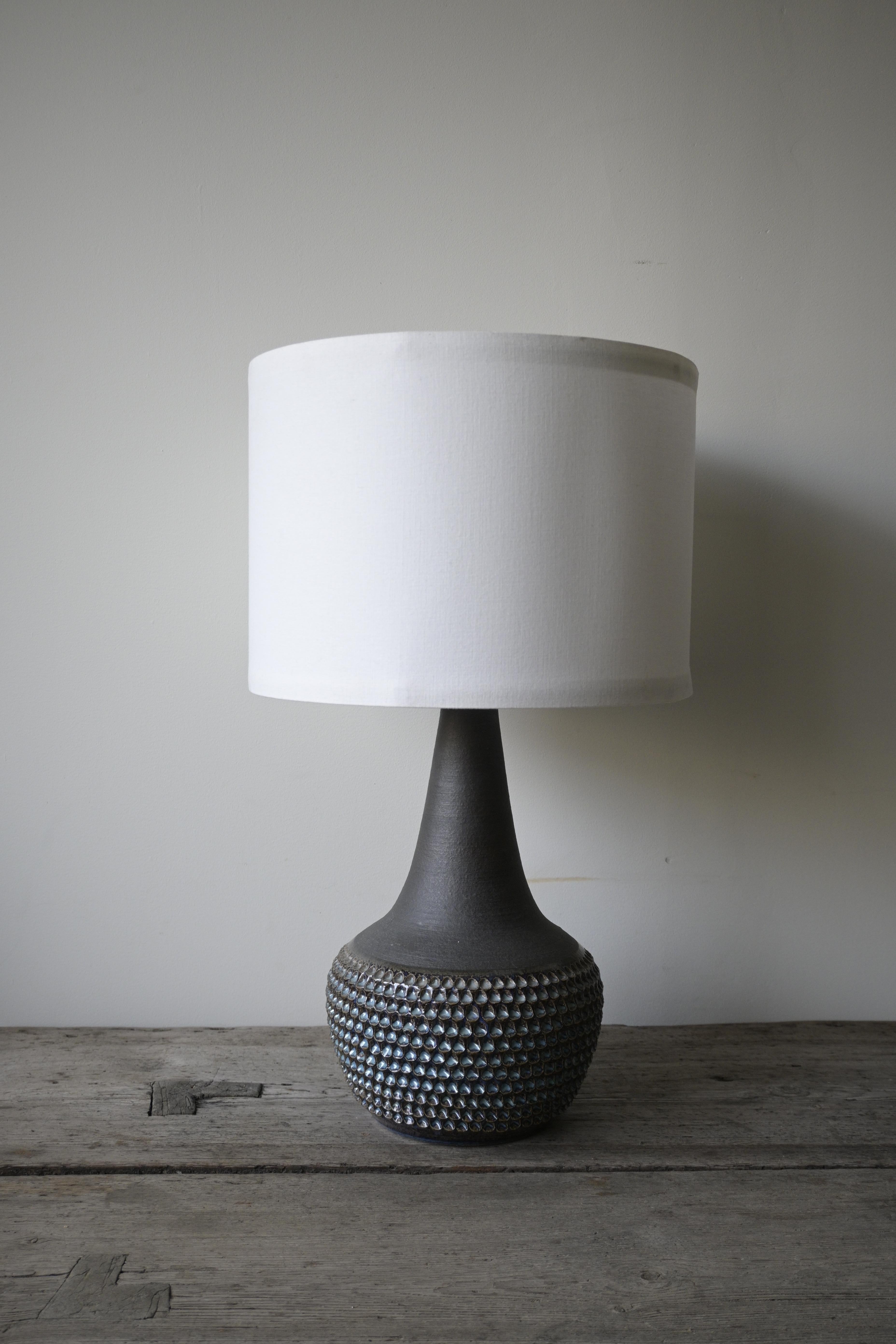 Large Table Lamp by Einar Johansen for Søholm Stentøj, Denmark, 1960s For Sale 2