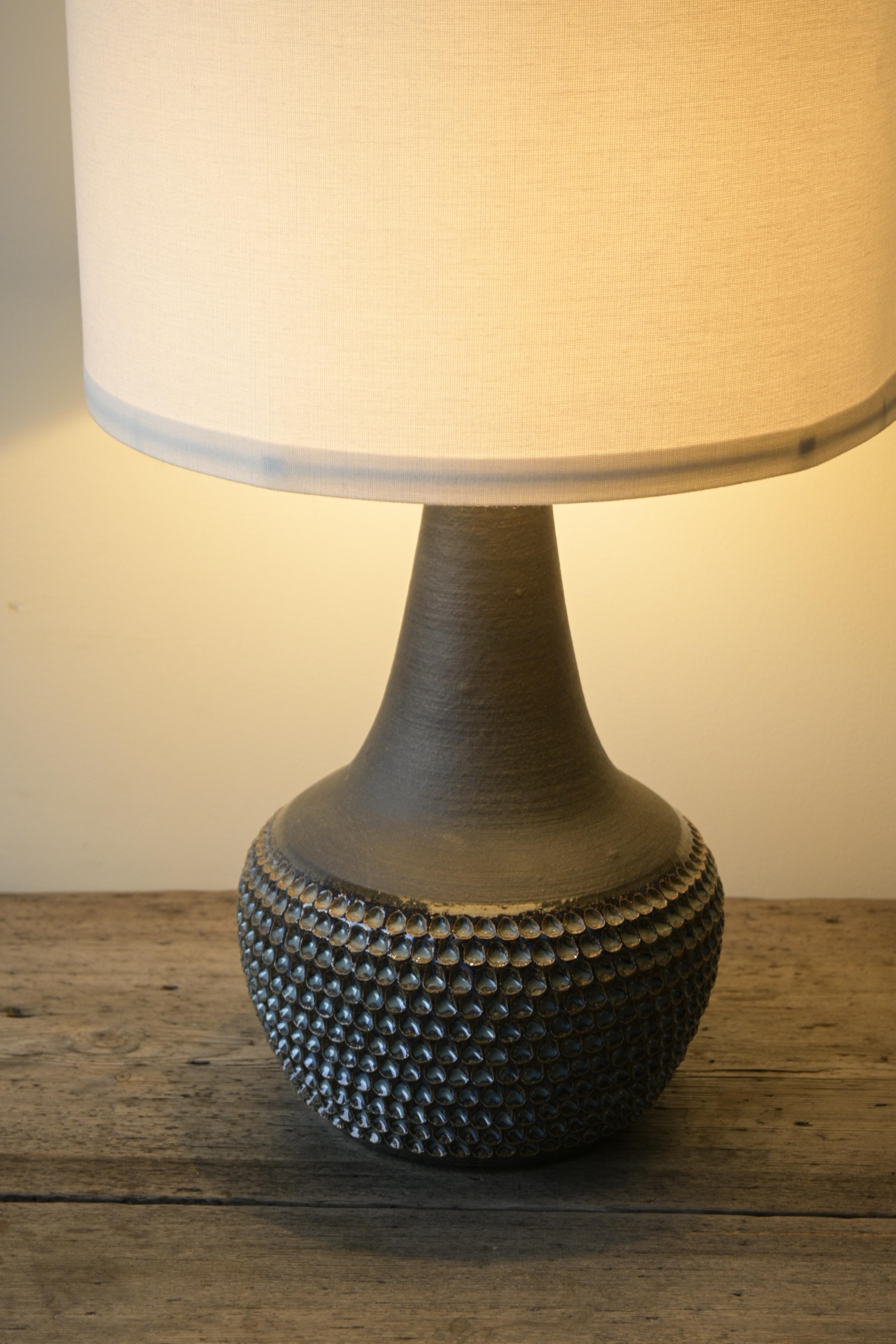 Large Table Lamp by Einar Johansen for Søholm Stentøj, Denmark, 1960s For Sale 3