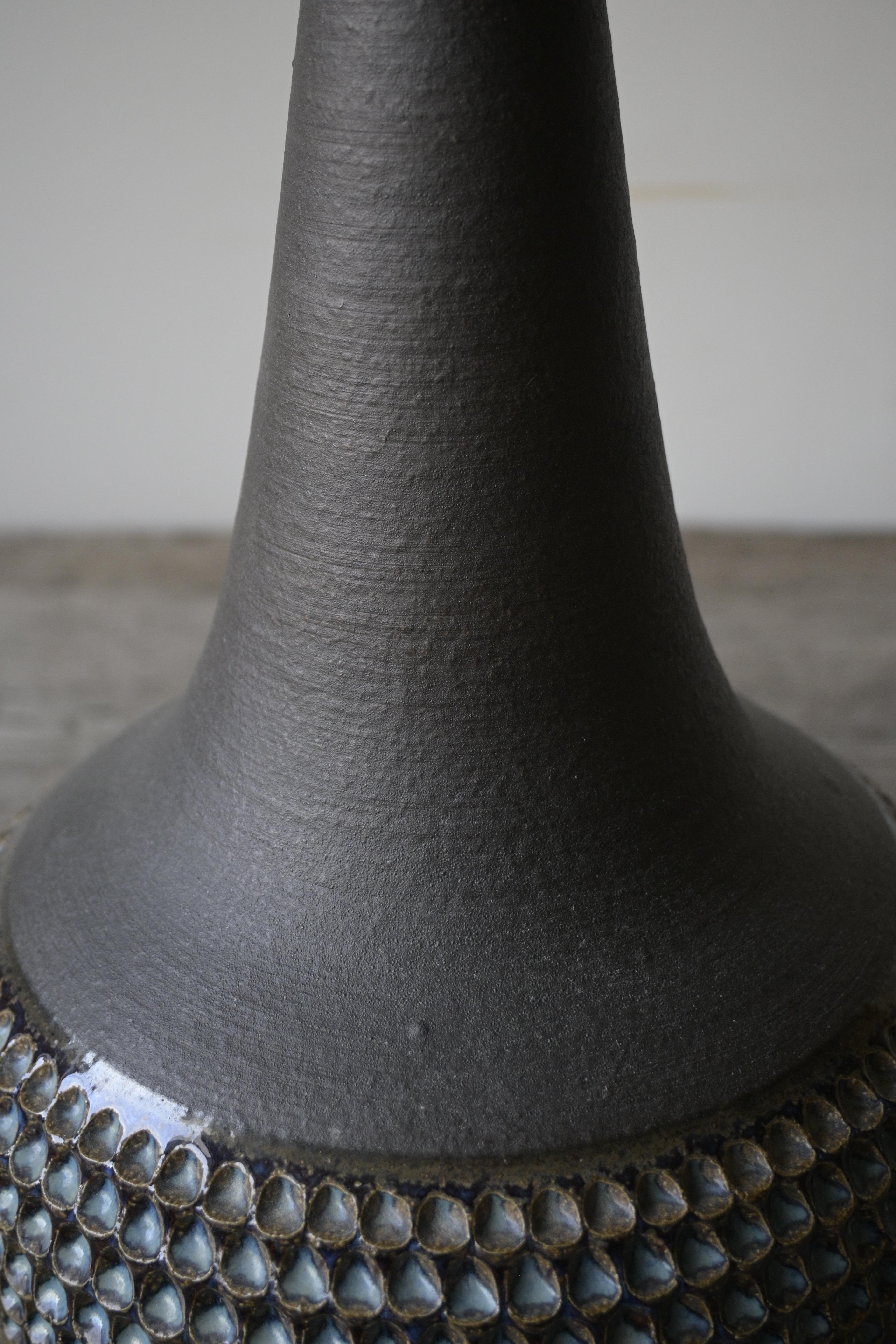 Mid-20th Century Large Table Lamp by Einar Johansen for Søholm Stentøj, Denmark, 1960s For Sale